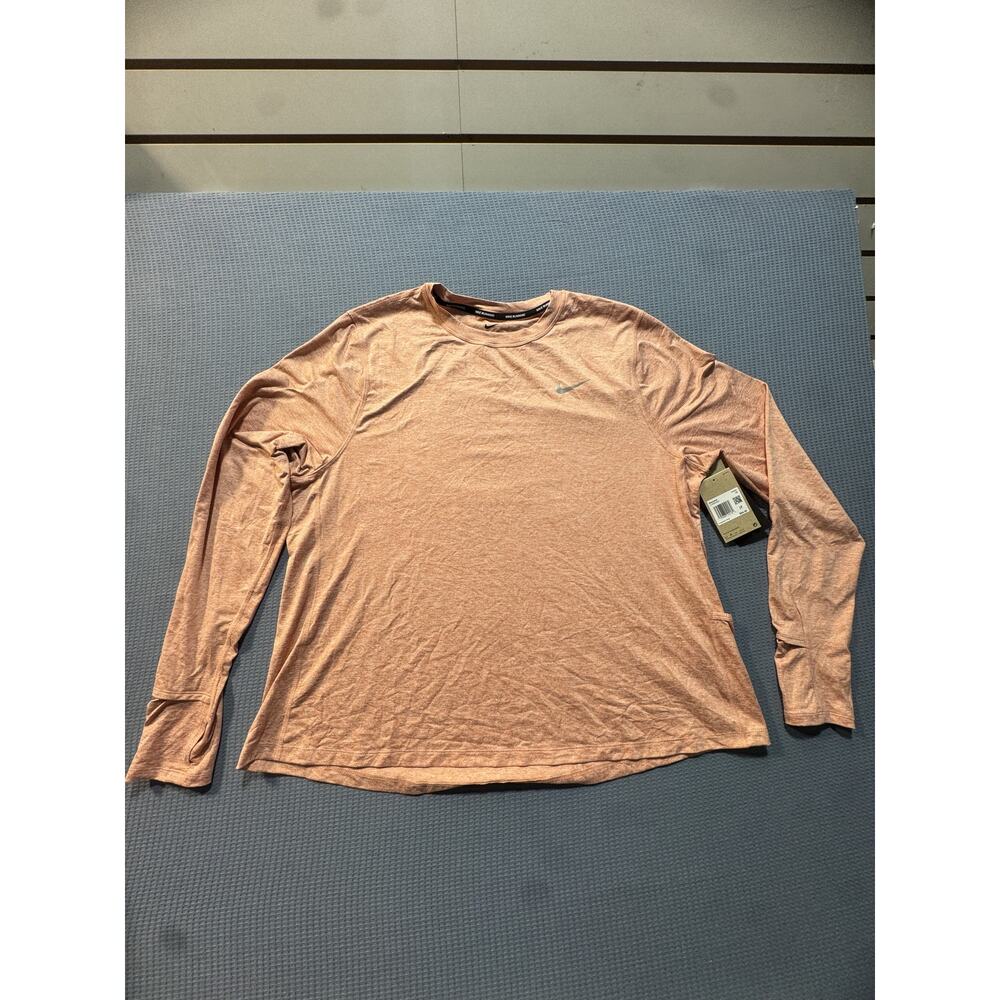 NIKE DRI FIT Men Orange  Tee Sz X ‎ Brand New